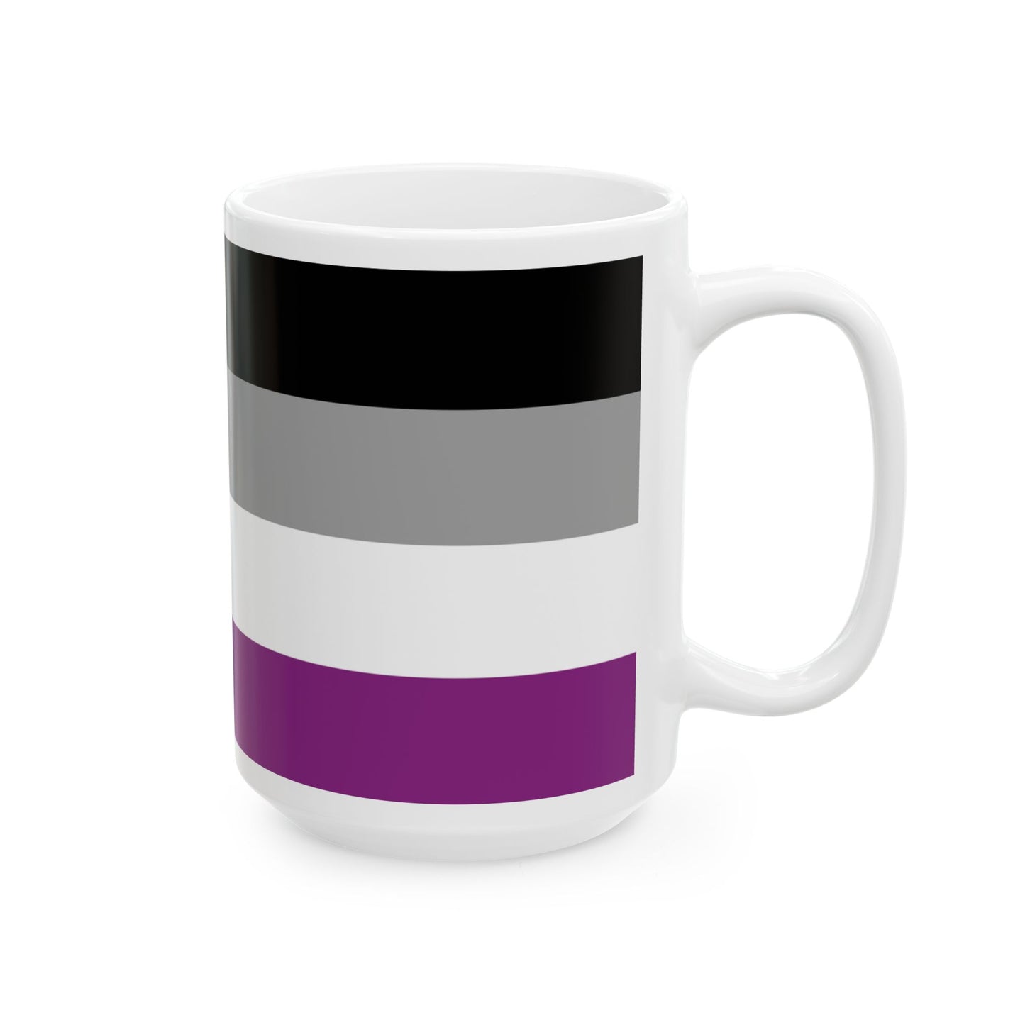 Asexual Pride Flag Coffee Mug (11oz/15oz)