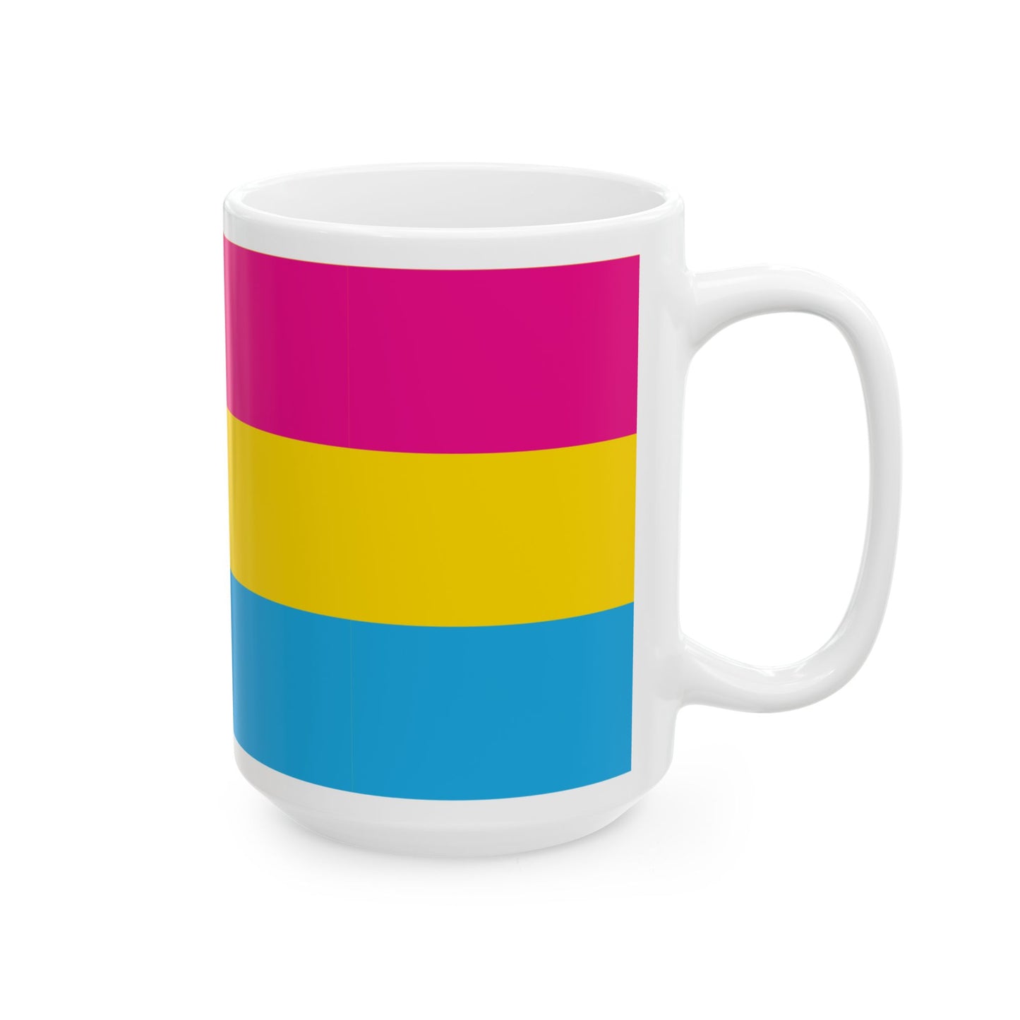 Pansexual Pride Flag Coffee Mug (11oz/15oz)
