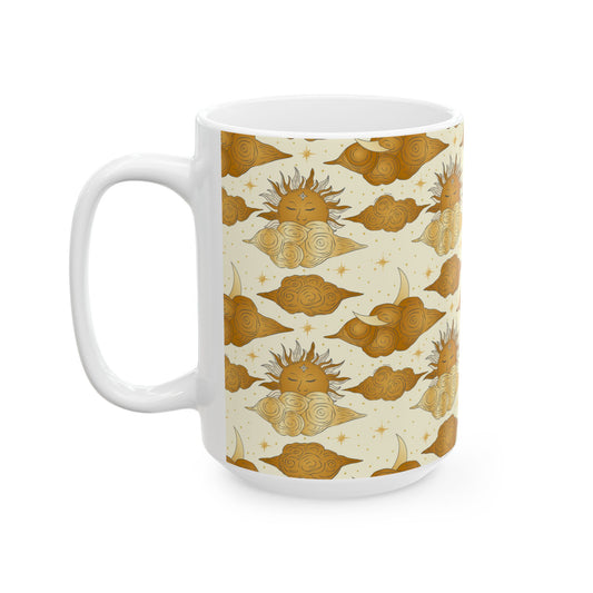 Cosmic Comforts Ceramic Mug, (11oz, 15oz)