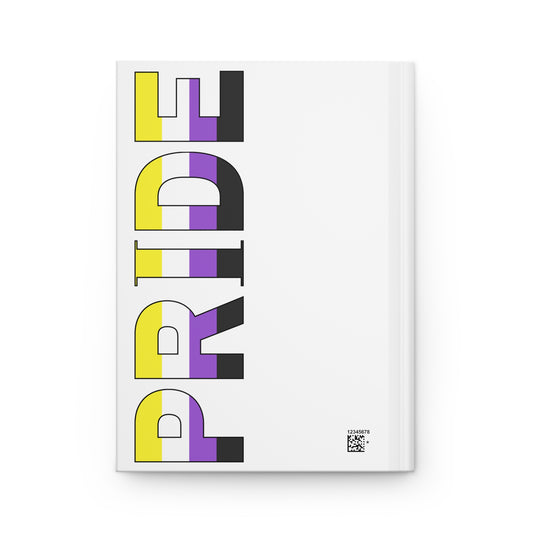 Non Binary Pride Hardcover Journal Matte