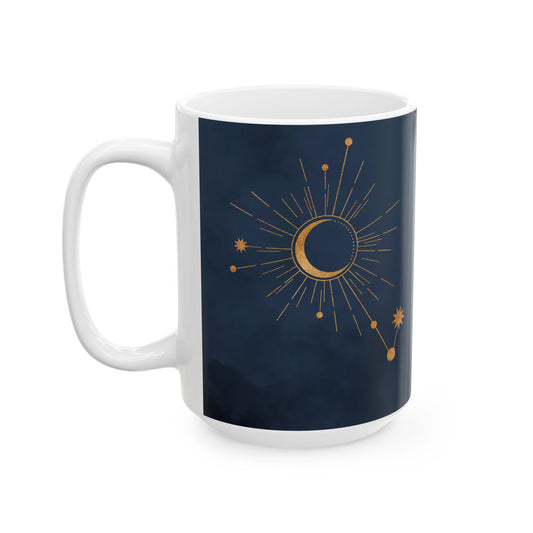 Cosmic Comforts Ceramic Mug, (11oz, 15oz)