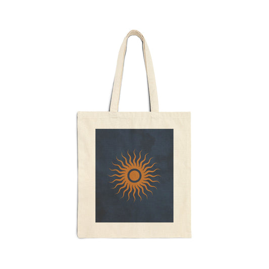 Cosmic Comforts Cotton Canvas Tote Bag