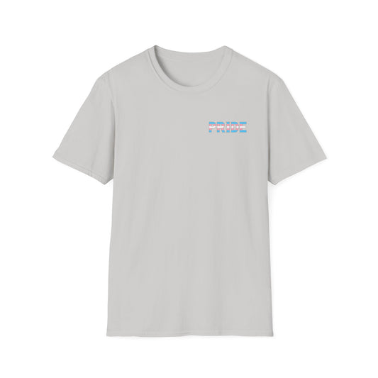 Trans Pride Flag Unisex Softstyle T-Shirt