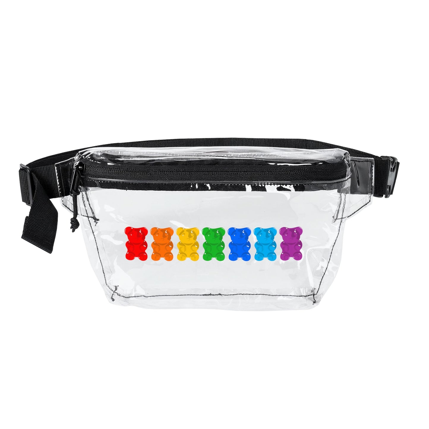 Rainbow Pride Gummy Bears Fanny Pack
