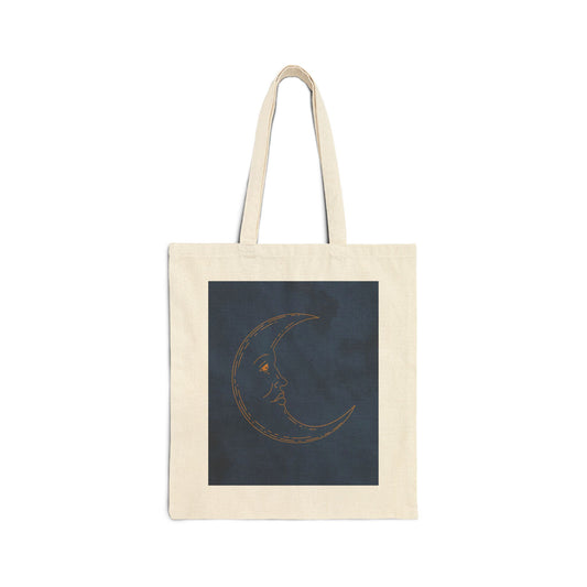Cosmic Comforts Cotton Canvas Tote Bag