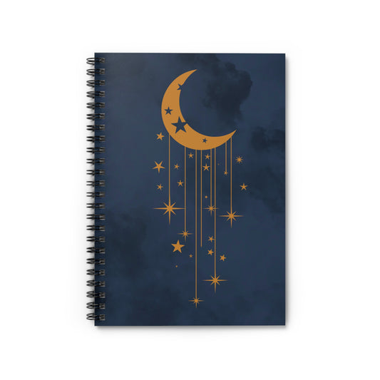 Cosmic Comforts Spiral Notebook - Ruled Line