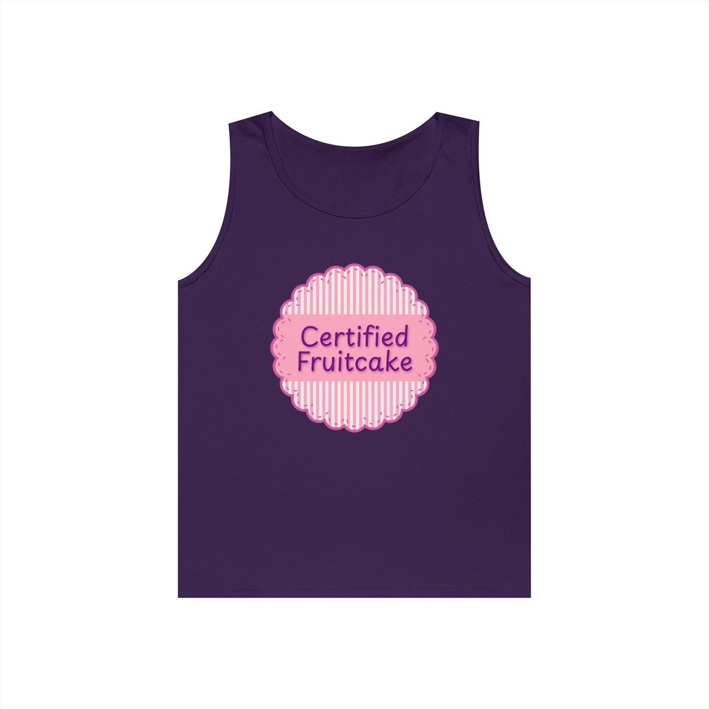 Certified Fruitcake Unisex Heavy Cotton Tank Top