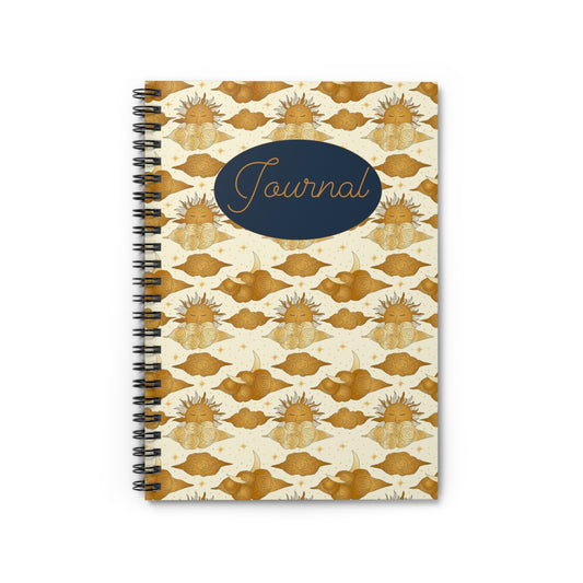 Cosmic Comforts Spiral Notebook - Ruled Line