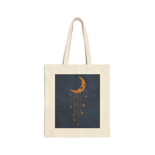 Cosmic Comforts Cotton Canvas Tote Bag