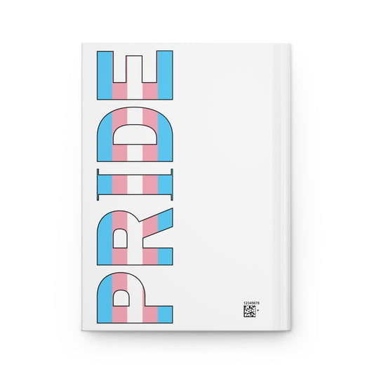 Trans Pride Hardcover Journal Matte