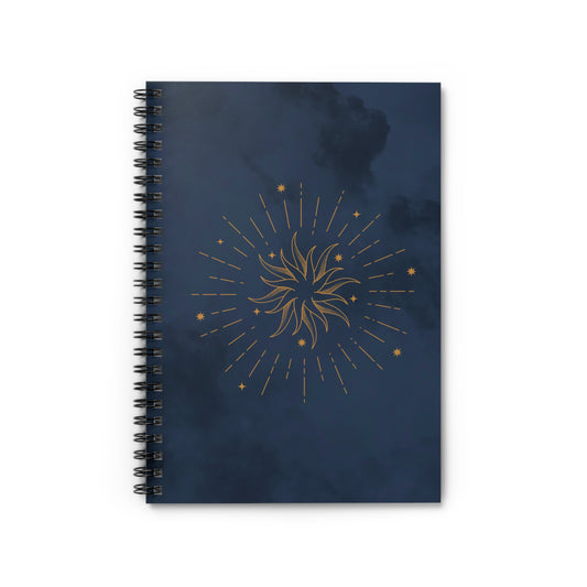 Cosmic Comforts Spiral Notebook - Ruled Line