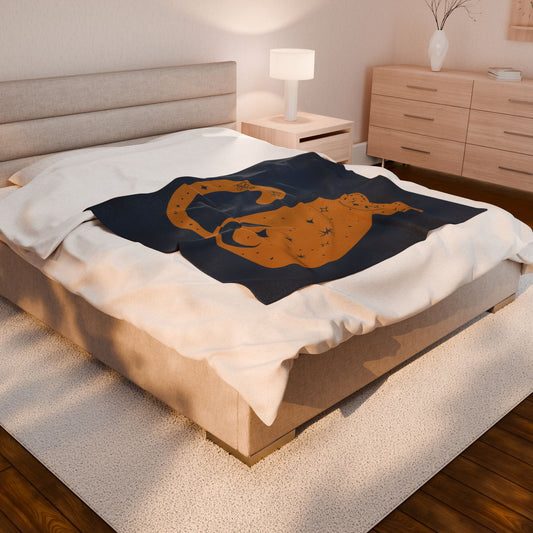 Cosmic Comforts Velveteen Plush Blanket