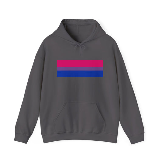 Bisexual Pride Flag Unisex Heavy Blend™ Hooded Sweatshirt
