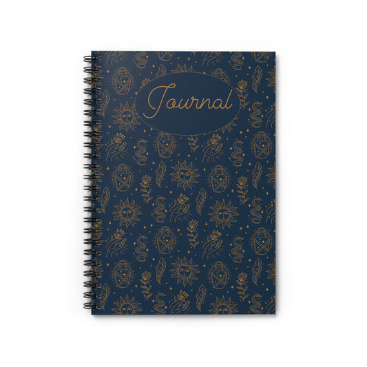 Cosmic Comforts Spiral Notebook - Ruled Line