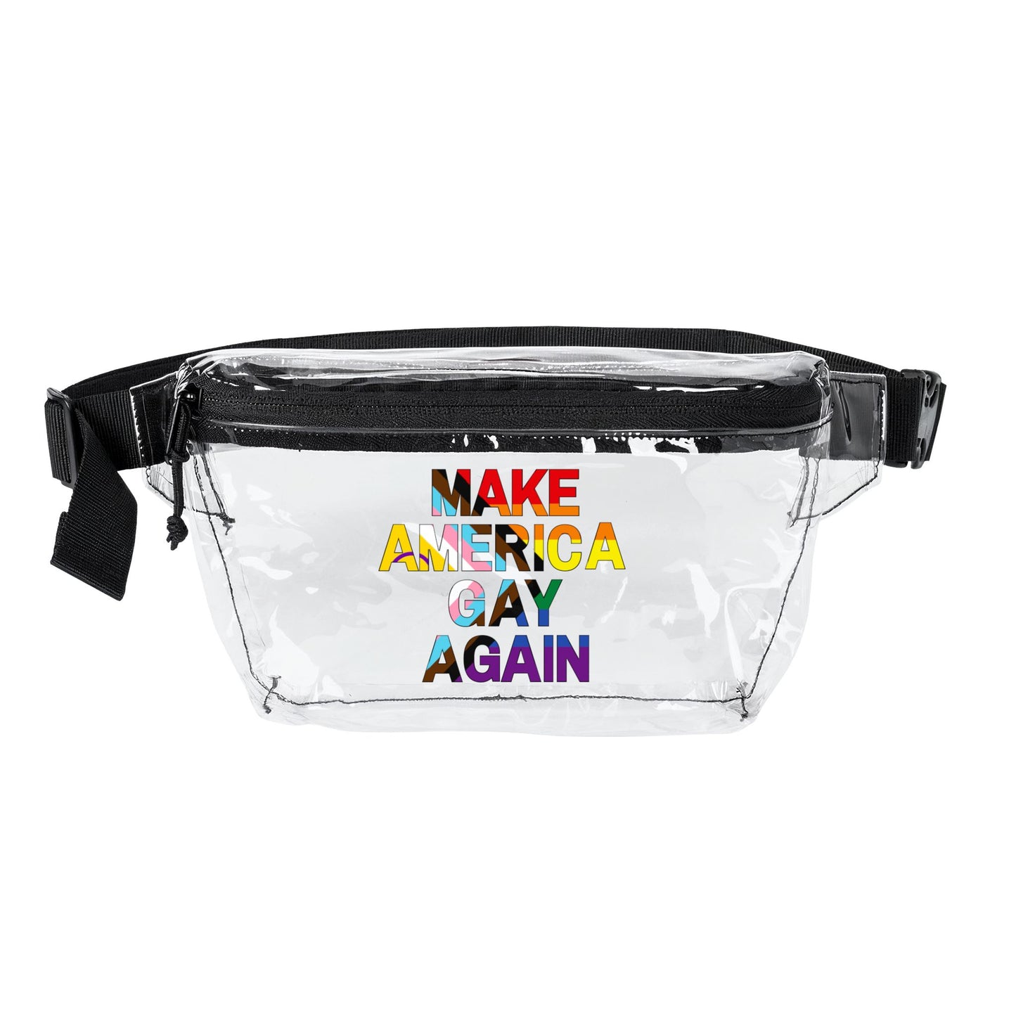 MAGA Make America Gay Again Pride Fanny Pack