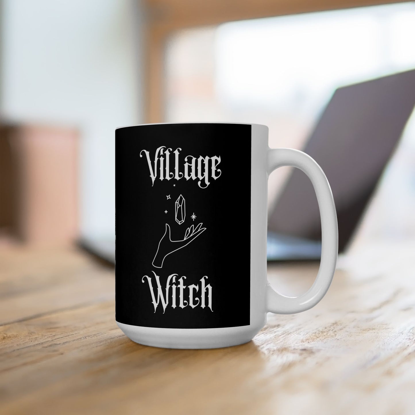 Village Witch Ceramic Mug, (11oz, 15oz)