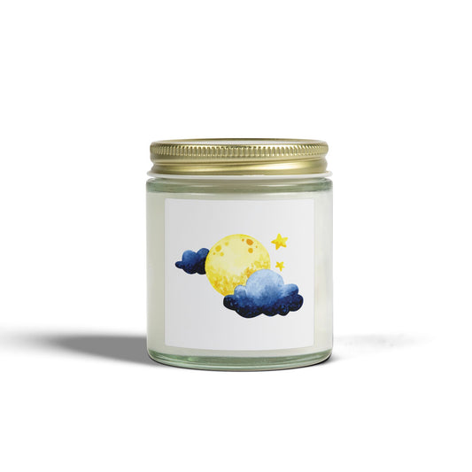 Cosmic Comforts Scented Candles, Coconut Apricot Wax (4oz, 9oz)