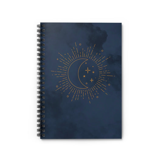 Cosmic Comforts Spiral Notebook - Ruled Line
