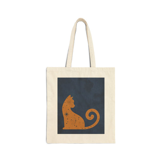 Cosmic Comforts Cotton Canvas Tote Bag