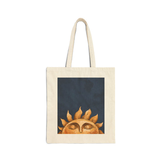 Cozy Comforts Cotton Canvas Tote Bag