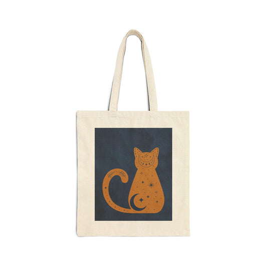 Cosmic Comforts Cotton Canvas Tote Bag