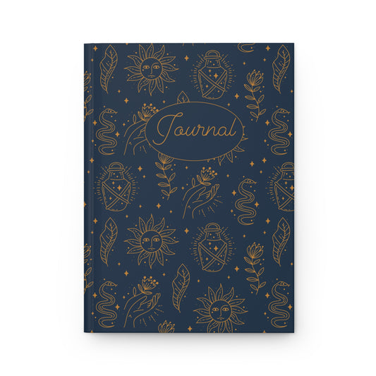 Cosmic Comforts Hardcover Journal Matte