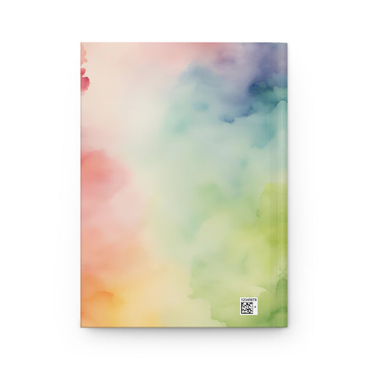 Rainbow Yoga Hardcover Journal Matte