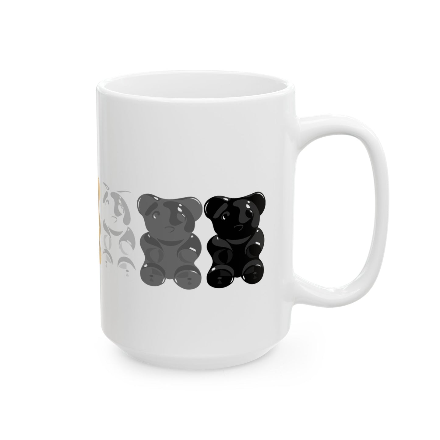 Bear Pride Gummy Bears Coffee Mug (11oz/15oz)