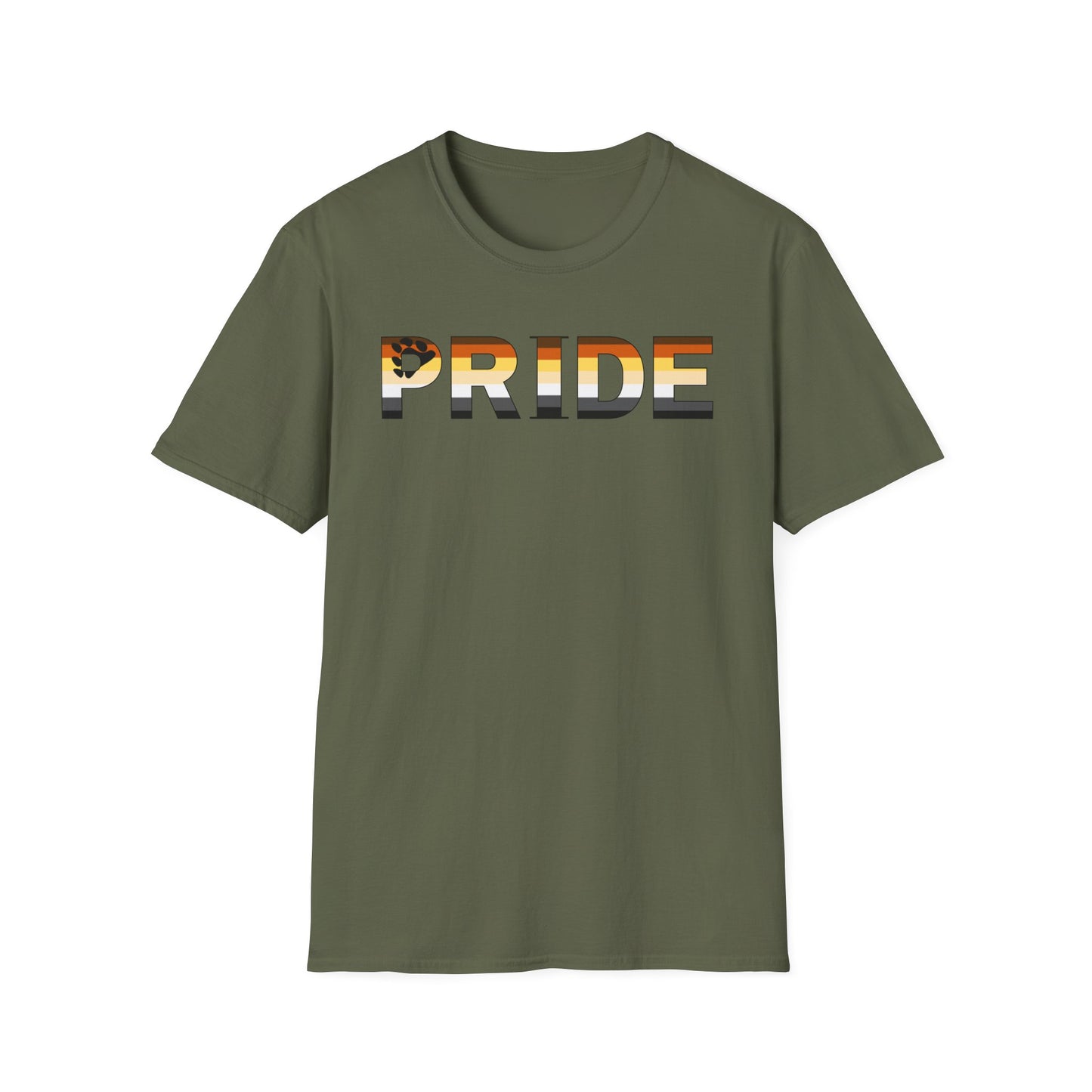 Bear PRIDE Unisex Softstyle T-Shirt
