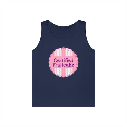 Certified Fruitcake Unisex Heavy Cotton Tank Top