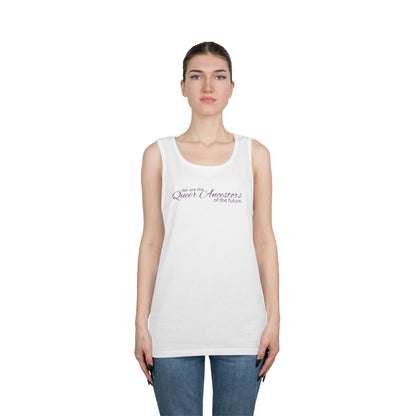 We Are the Queer Ancestors of the Future Unisex Heavy Cotton Tank Top