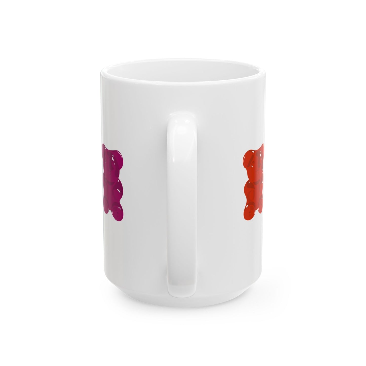 Lesbian Pride Gummy Bears Coffee Mug (11oz/15oz)