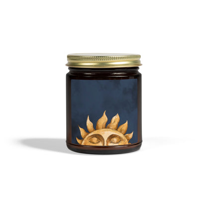 Cosmic Comforts Scented Candles, Coconut Apricot Wax (4oz, 9oz)