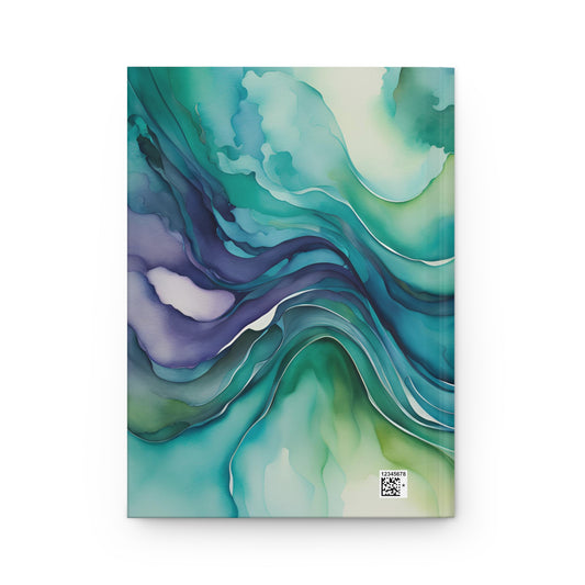 Watercolor Yoga Hardcover Journal Matte