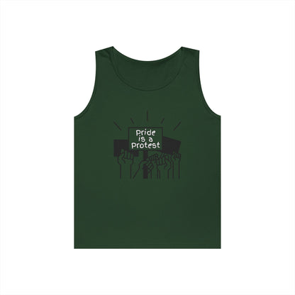 Pride Is A Protest Unisex Heavy Cotton Tank Top