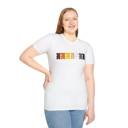 Bear Pride Gummy Bears Unisex Softstyle T-Shirt