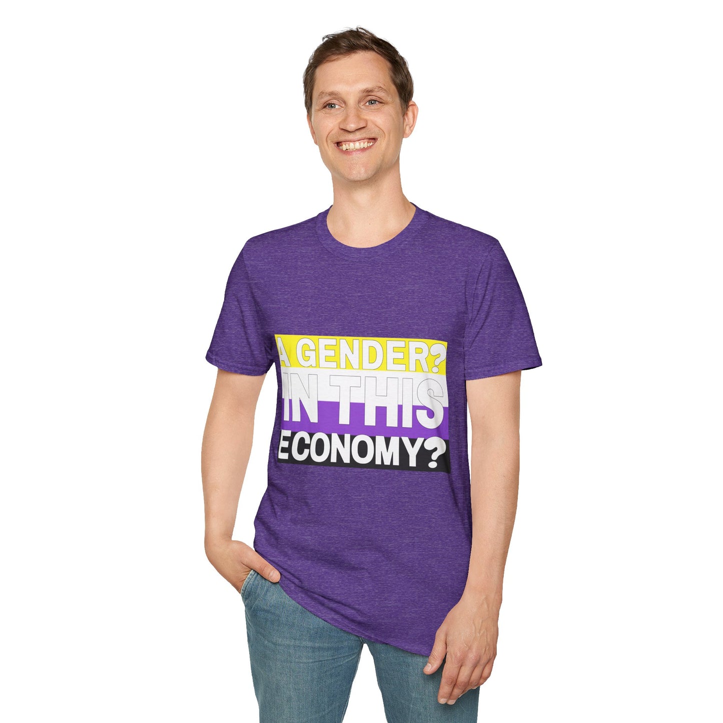 A Gender In This Economy Pride Unisex Softstyle T-Shirt