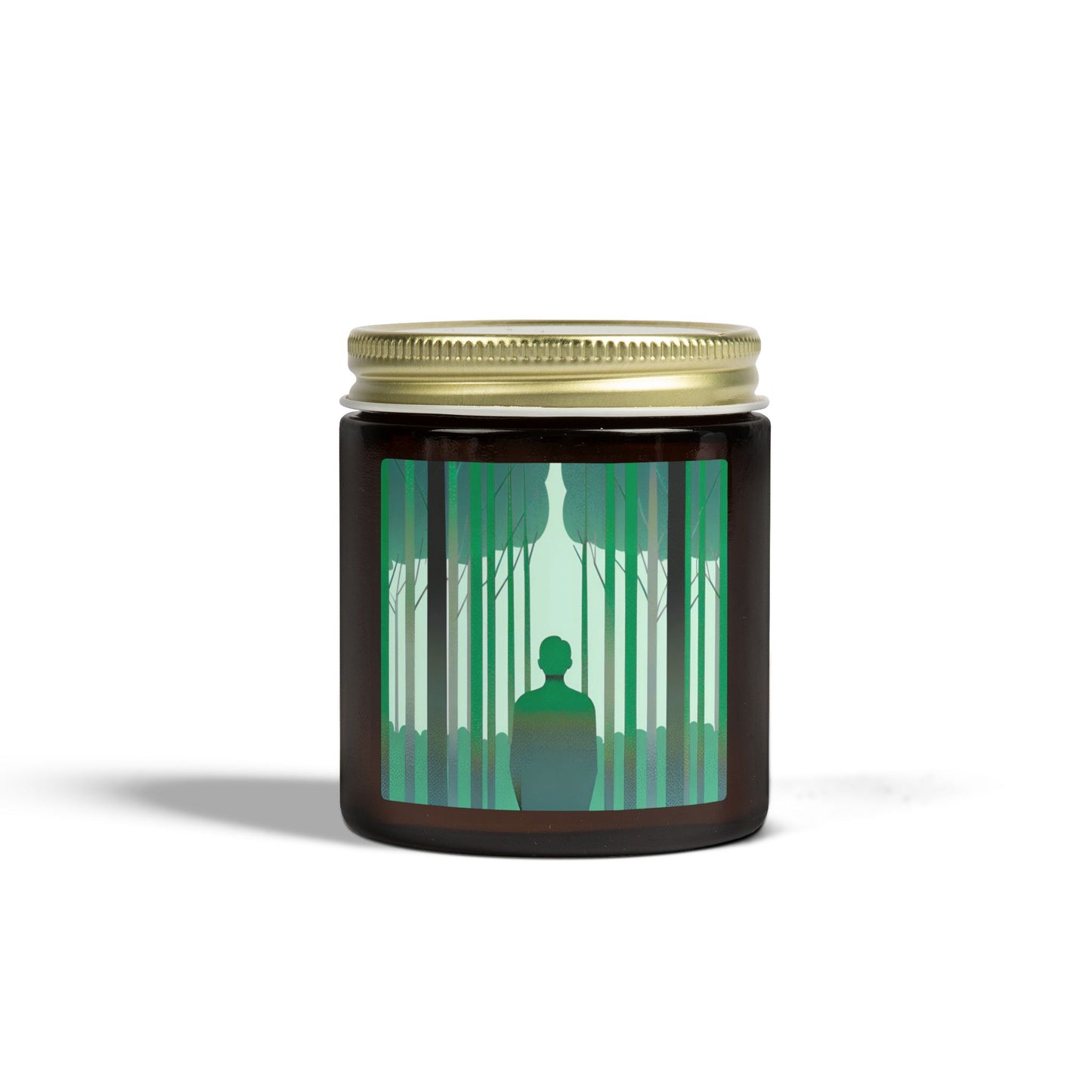 Forest of Mindfulness Scented Candles, Coconut Apricot Wax (4oz, 9oz)