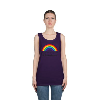 In June We Wear Rainbows Unisex Heavy Cotton Tank Top