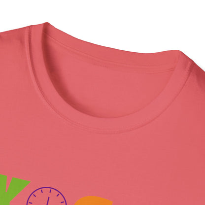 Yoga Is My Happy Hour Unisex Softstyle T-Shirt