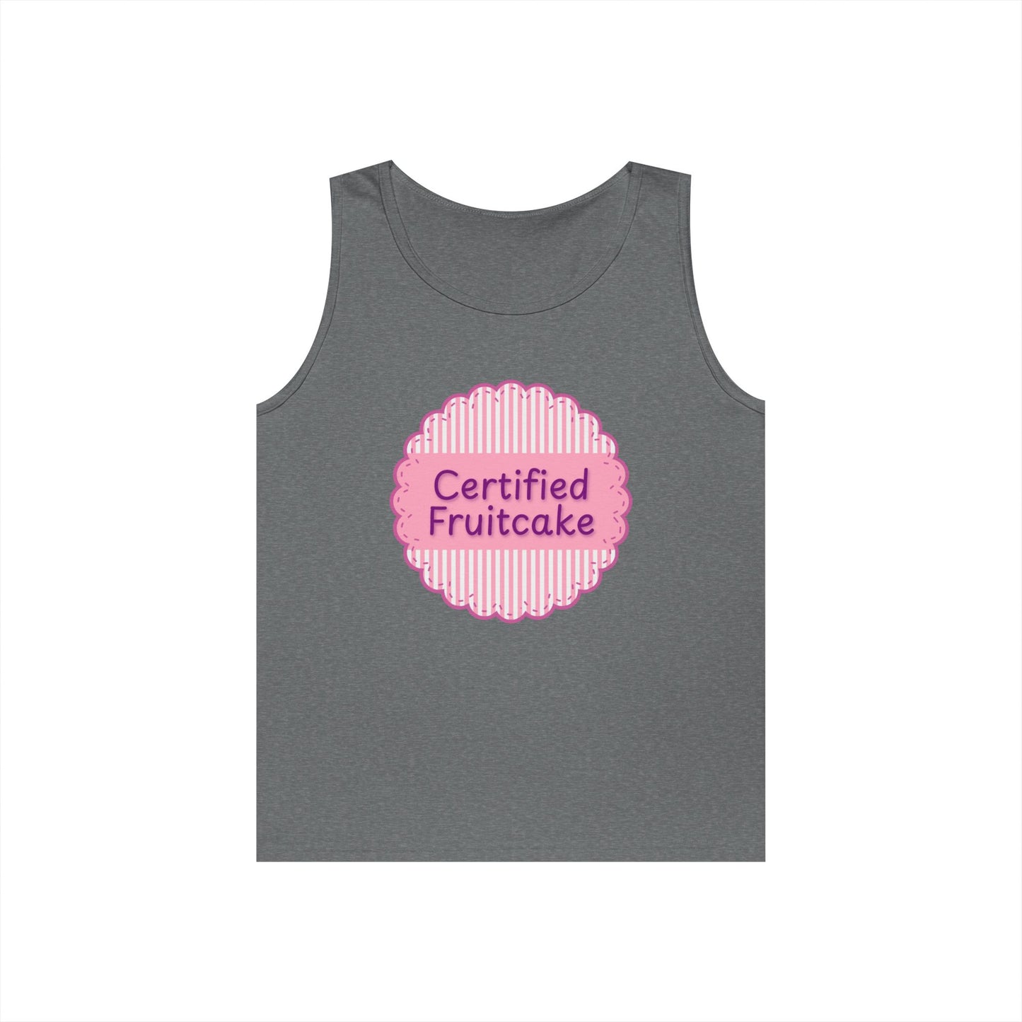 Certified Fruitcake Unisex Heavy Cotton Tank Top