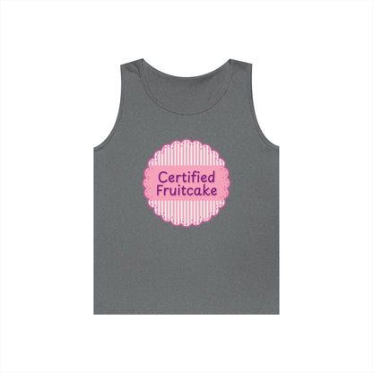 Certified Fruitcake Unisex Heavy Cotton Tank Top