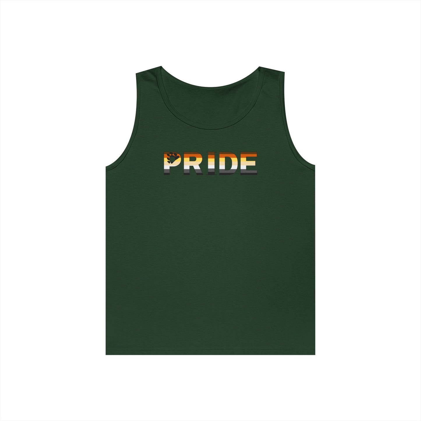 Bear PRIDE Unisex Heavy Cotton Tank Top