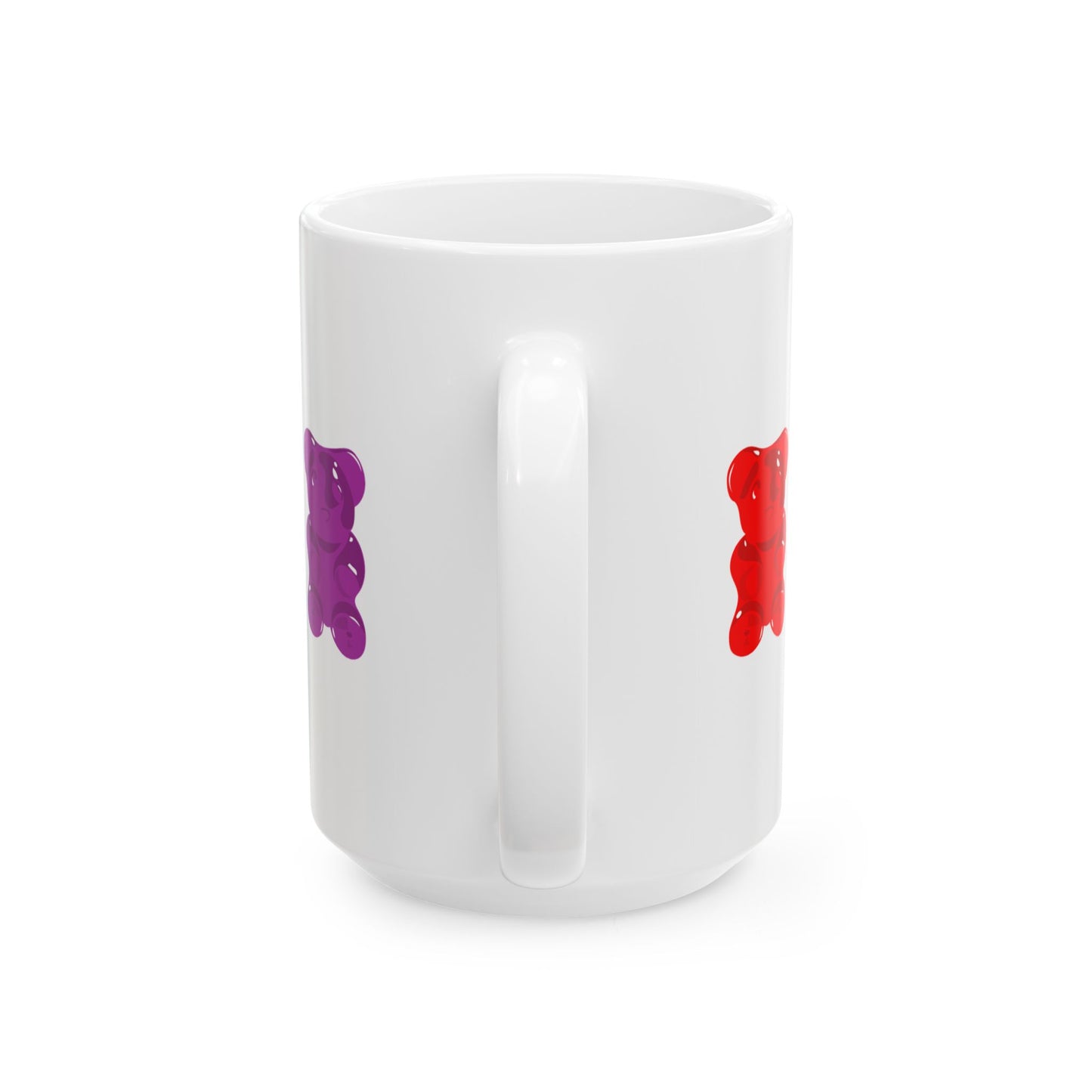 Rainbow Pride Gummy Bears Coffee Mug (11oz/15oz)
