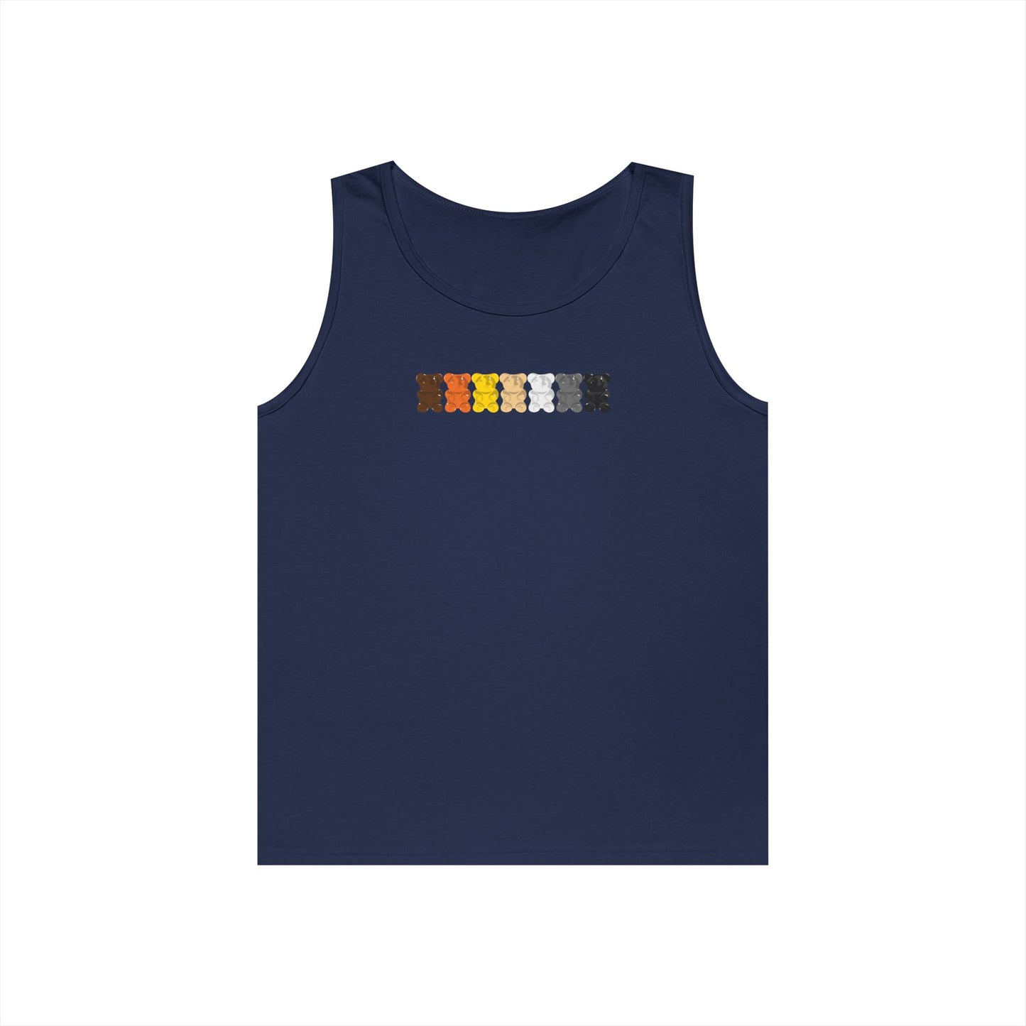 Bear Pride Gummy Bears Unisex Heavy Cotton Tank Top