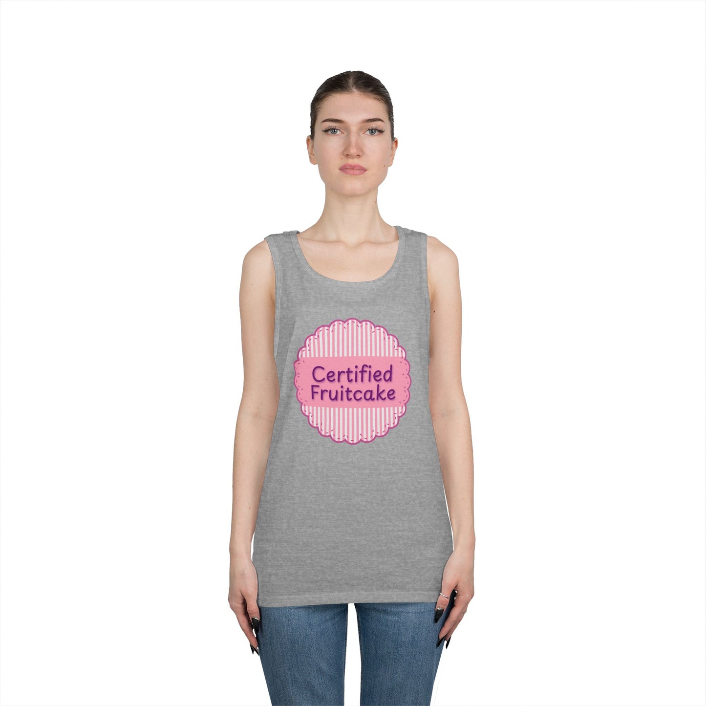 Certified Fruitcake Unisex Heavy Cotton Tank Top