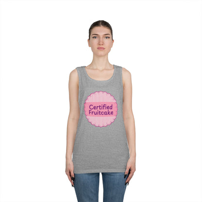 Certified Fruitcake Unisex Heavy Cotton Tank Top