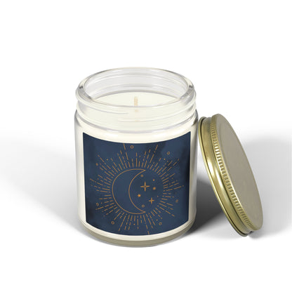 Cosmic Comforts Scented Candles, Coconut Apricot Wax (4oz, 9oz)