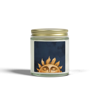 Cosmic Comforts Scented Candles, Coconut Apricot Wax (4oz, 9oz)