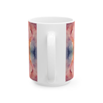 Watercolor Galaxy Ceramic Mug, (11oz, 15oz)